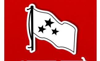 Flag with Three Stars