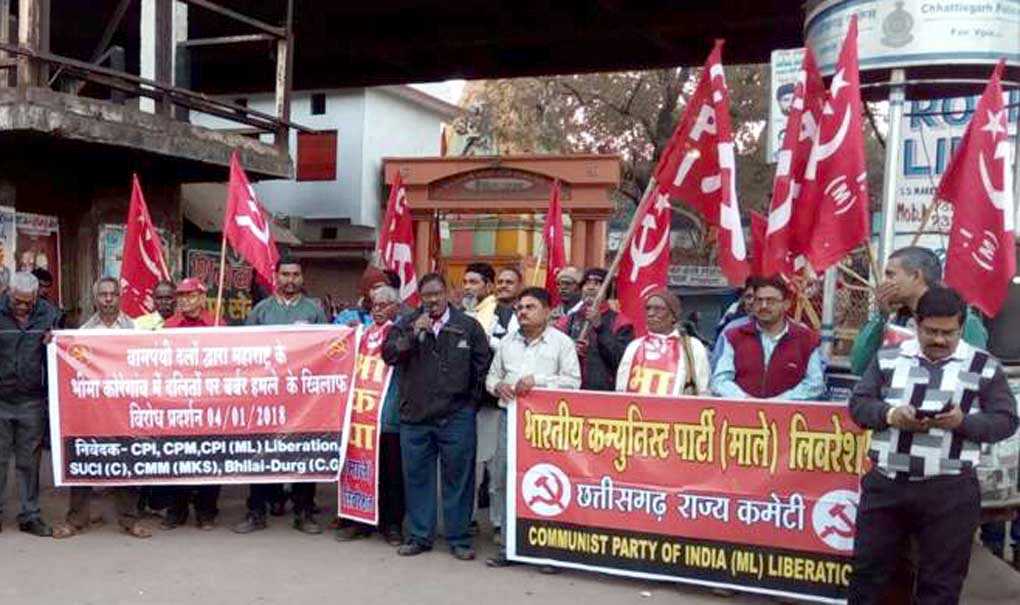 Protest in Chhattisgarh