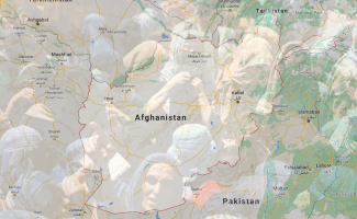Afganistan map