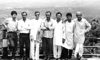 DP Bakshi with Odisha Comrades