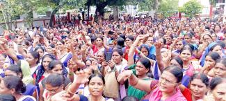 Historic Strike in Bihar 