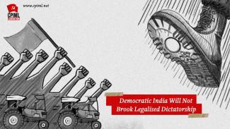 Democratic India Will Not Brook Legalised Dictatorship