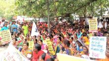 AIPWA protest patna against violence against women 
